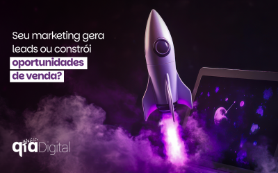 Seu marketing gera leads ou constrói oportunidades de venda?