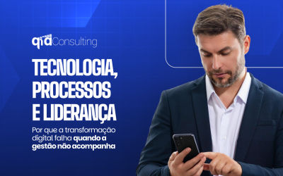 Tecnologia, processos e liderança: por que a transformação digital falha quando a gestão não acompanha